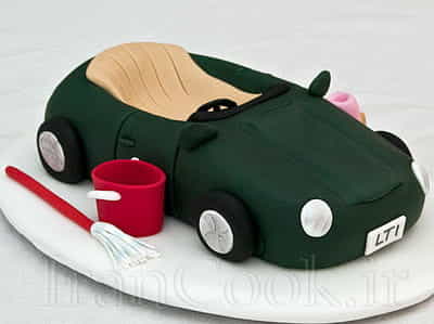 کیک تولد مدل ماشین