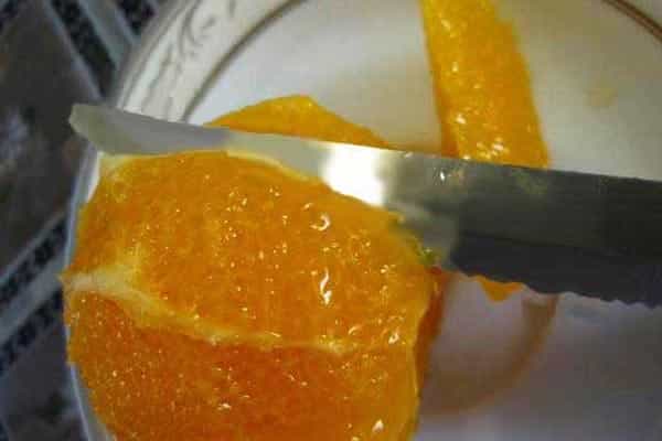 سالاد انار و پرتقال