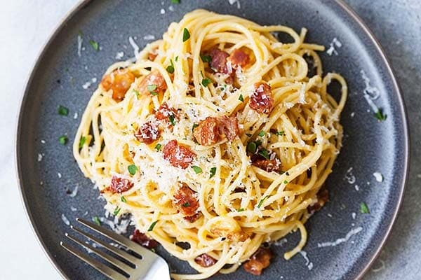 اسپاگتی کاربونارا