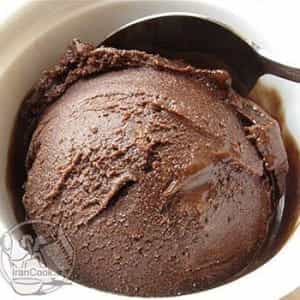 طرز تهیه بستنی جلاتو شکلاتی