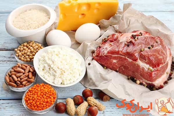 رژیم گرفتن با مصرف پروتئین