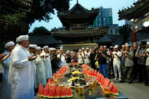 افطار مسلمانان چین