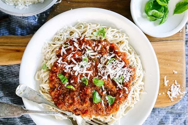 اسپاگتی سبزیجات
