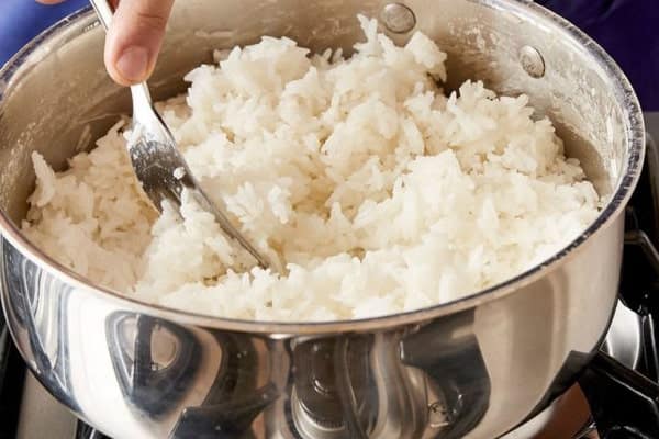 کاستارد برنج با کشمش