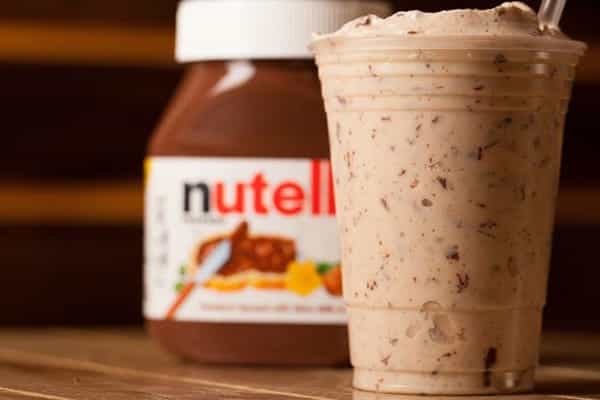 میلک شیک نوتلا 6 شیک نوتلا خوشمزه