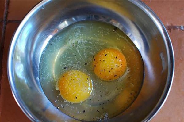 آماده کردن تخم مرغ