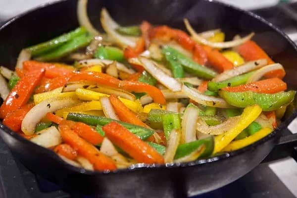 سبزیجات فاهیتا گوشت