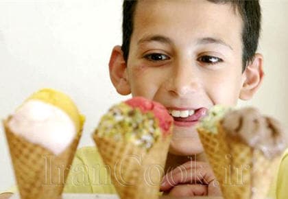 کاهش وزن با مصرف بستنی