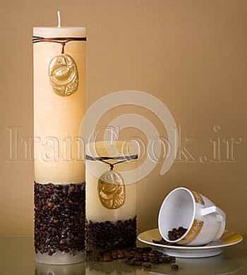 مدل های شمع قهوه - 2