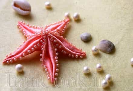 روبان دوزی - آموزش ستاره دریایی